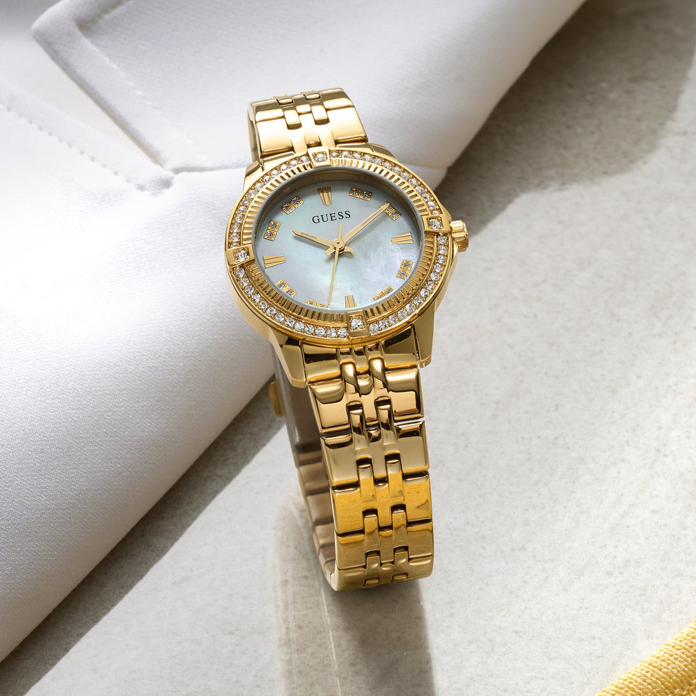 GUESS Ladies Colette Gold Tone Analog Watch