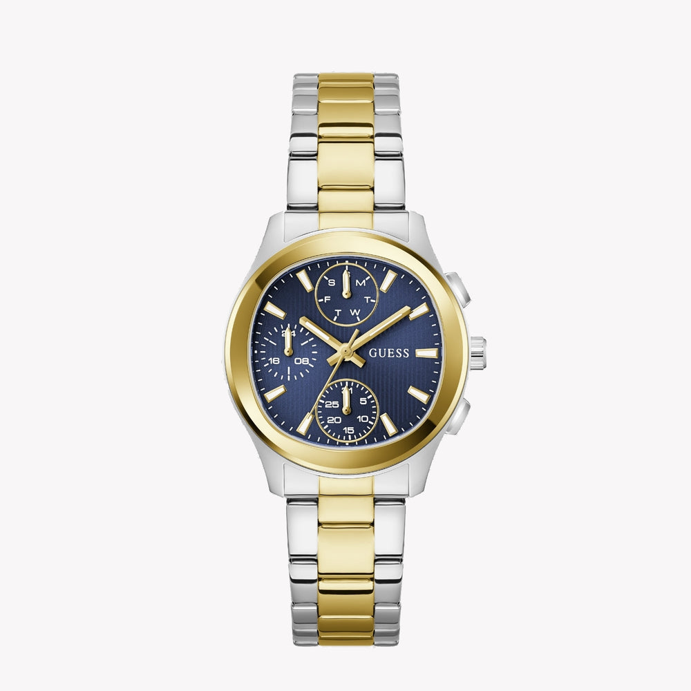 GUESS Birdie Two-Tone Stainless Steel Strap Women's Watch GW1031L3
