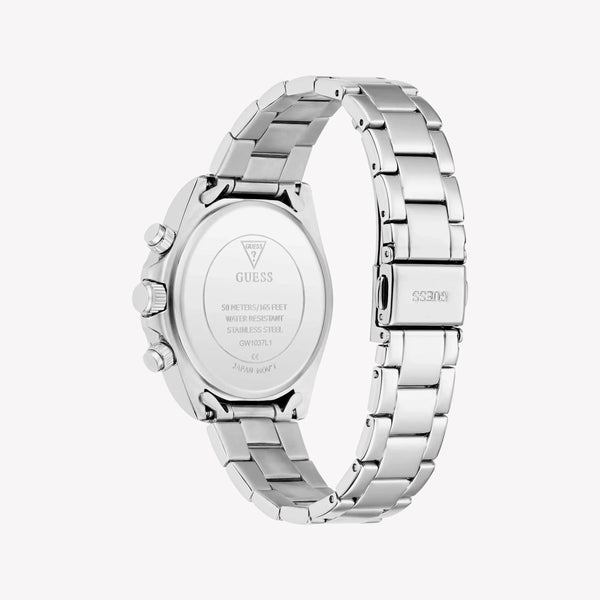 GUESS Ladies Victoria Silver Tone Analog Watch