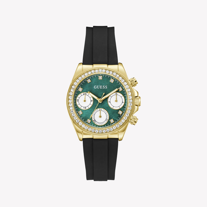 GUESS Victoria Green Dial Multifunction Women's Watch GW1038L2