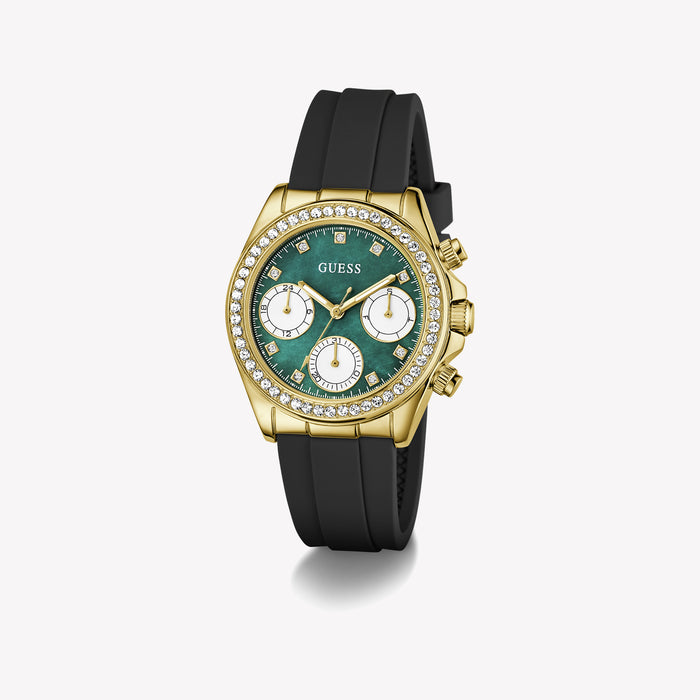 GUESS Victoria Green Dial Multifunction Women's Watch GW1038L2