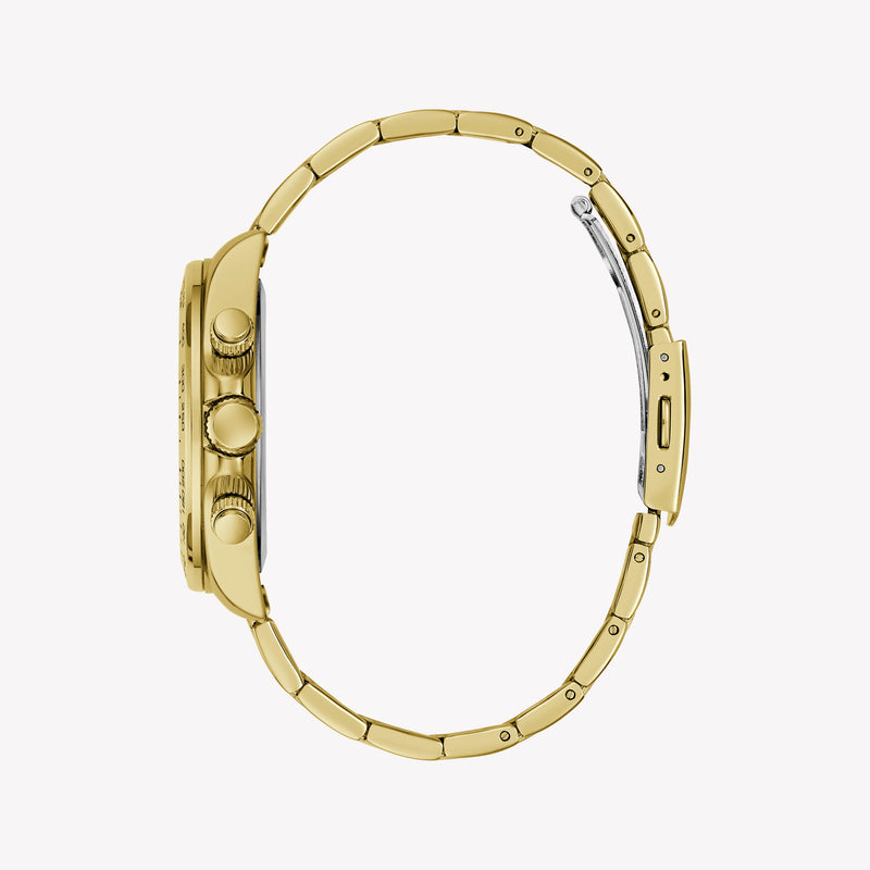 Guess Men's Gold-Tone Stainless Steel Watch GW1058G2