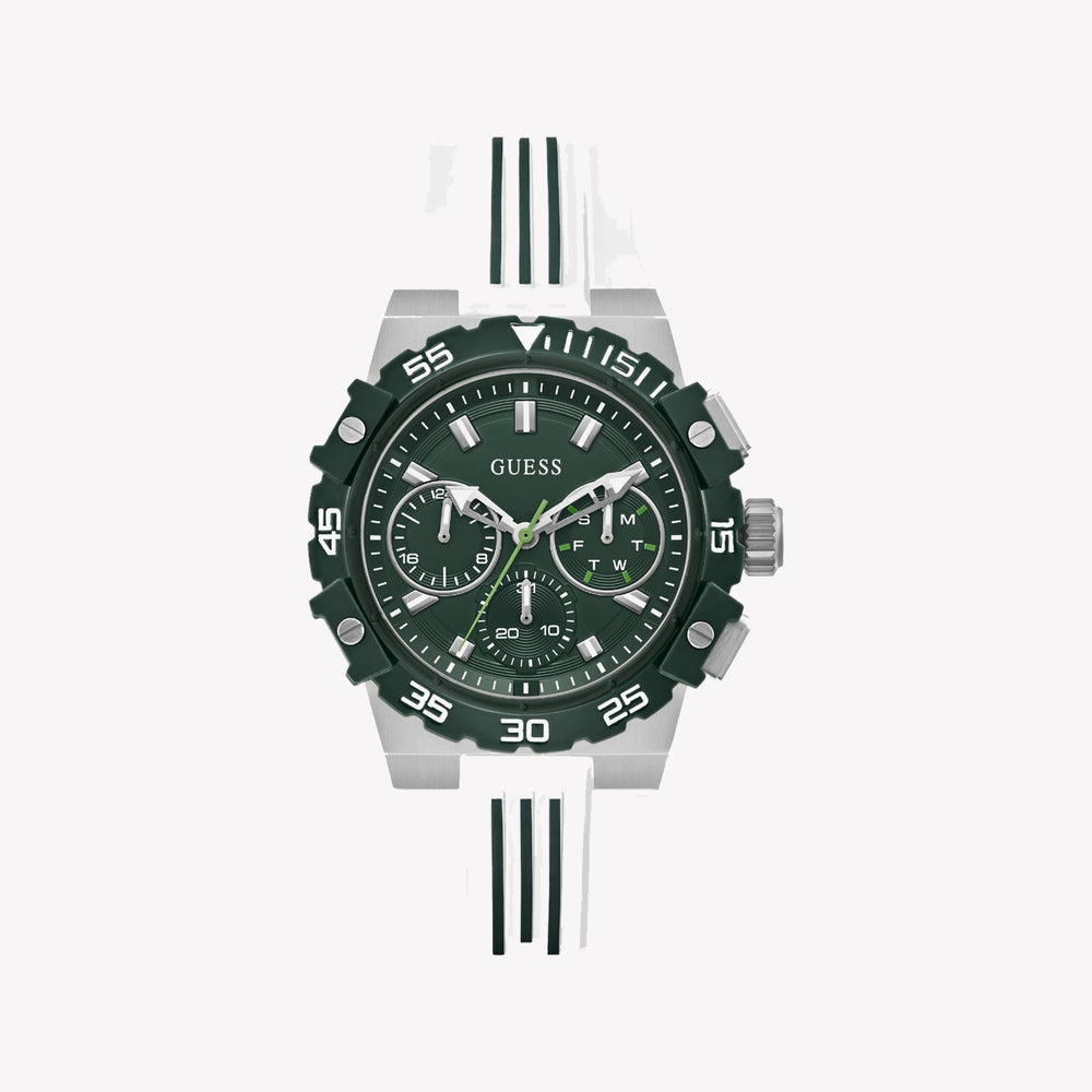 GUESS Silicone Multi-Function Watch 42.5 mm