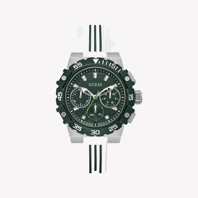 GUESS Silicone Multi-Function Watch 42.5 mm