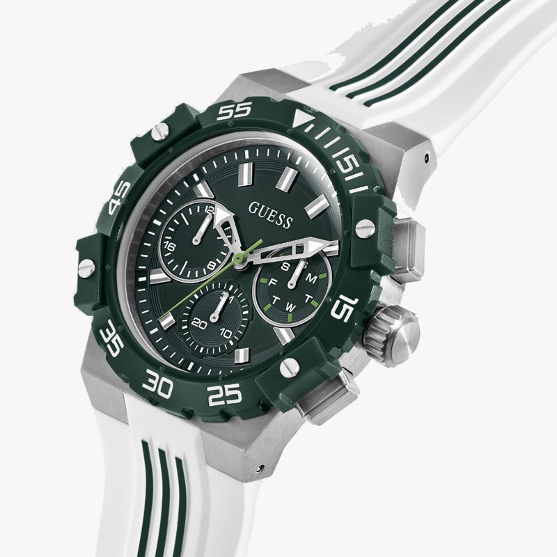 GUESS Silicone Multi-Function Watch 42.5 mm