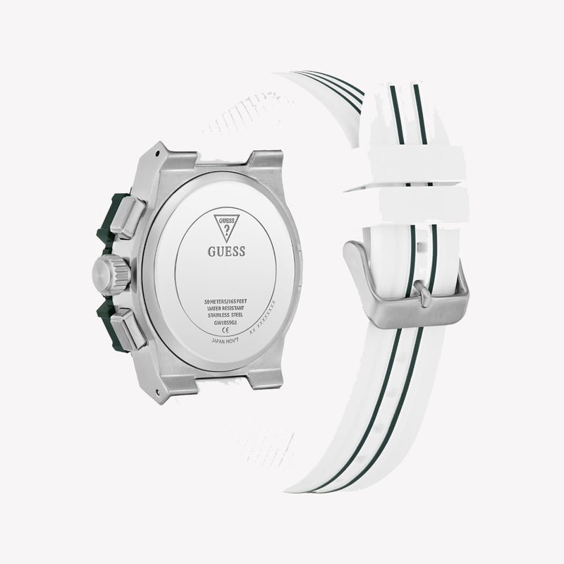 GUESS Silicone Multi-Function Watch 42.5 mm