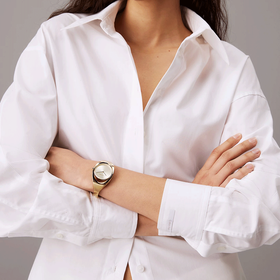 CK CALVIN KLEIN RADIANT GLAM - LUXE GOLD WOMEN'S WATCH WITH STAINLESS STEEL BAND-i-Watch-4