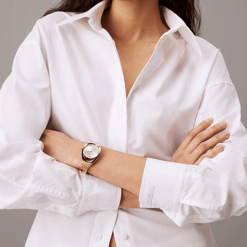 Ck Calvin Klein Women's Gold Watch, Gold Dial | 25200391 by i-watch