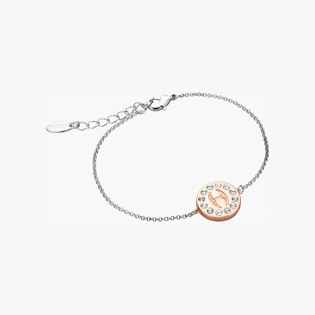 JUST CAVALLI Women's Watch with Silver Stainless Steel Case and Silver & Rose Gold Stainless Steel Band-i-Watch-3