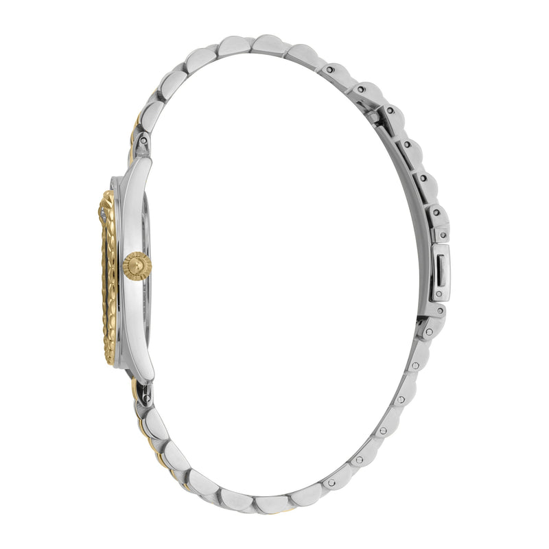Just Cavalli Women's Silver & Gold Stainless Steel Watch, Case And Band | Jc1l195m0395 by i-watch