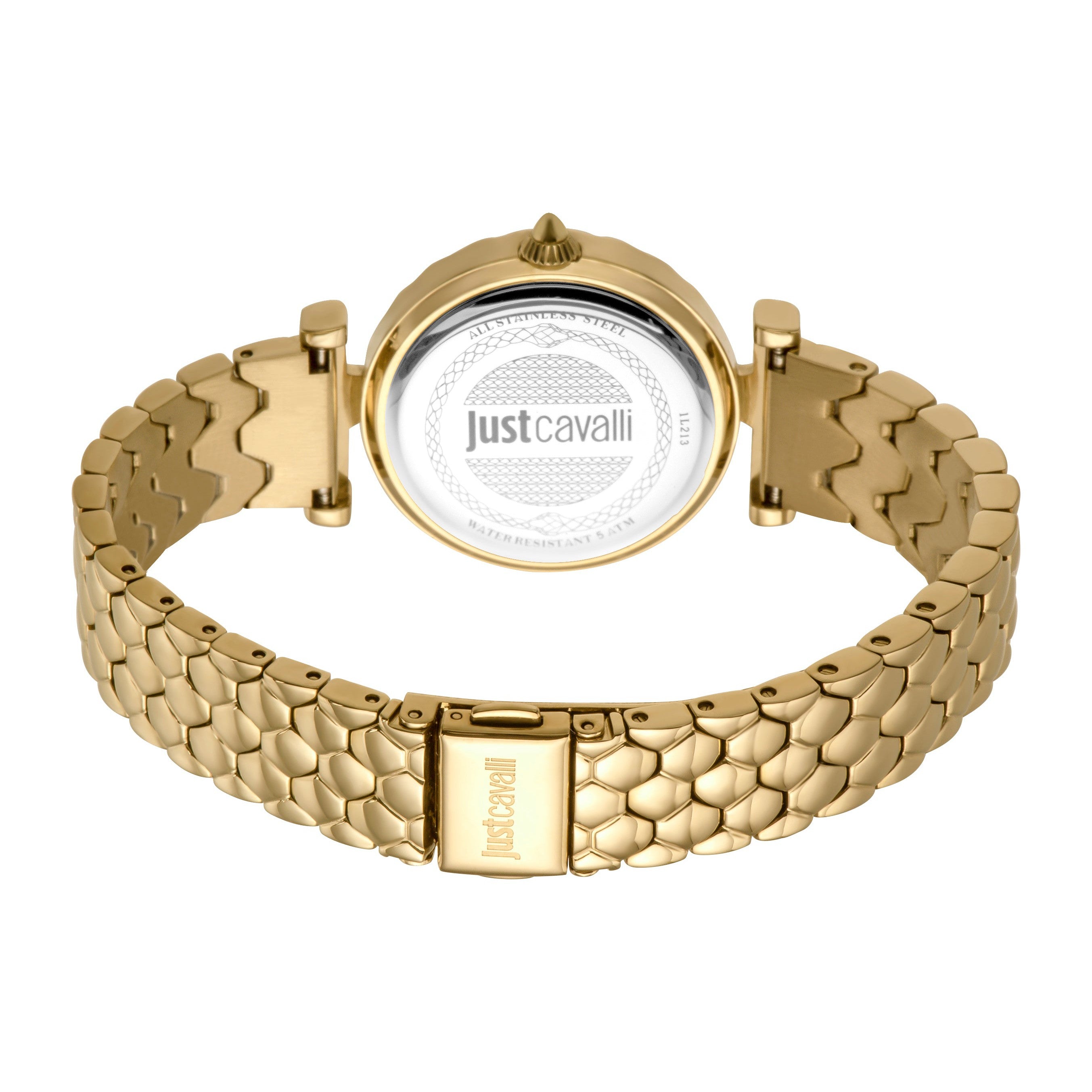 Just Cavalli Damen-Armbanduhr aus Edelstahl, analog, JC1L213M0065