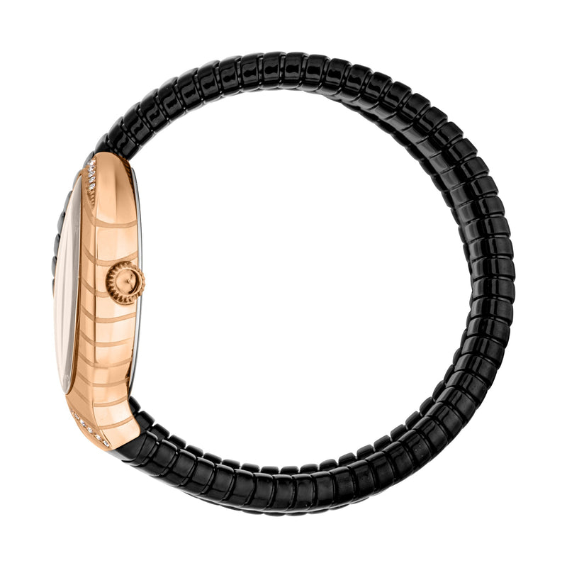Just Cavalli Women's Rose Gold Stainless Steel Watch, Black Case | Jc1l248m0085 by i-watch