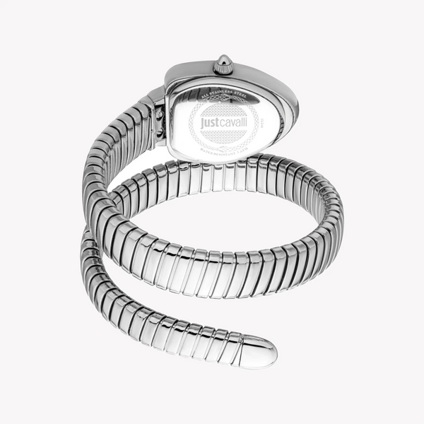 Just Cavalli Women's Silver Stainless Steel Watch, Turquoise Dial | Jc1l249m0015 by i-watch