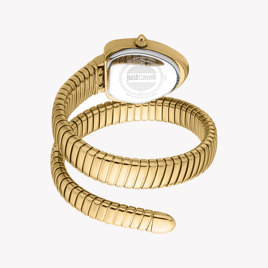 JUST CAVALLI Women's Watch with Gold Stainless Steel Case and Gold Stainless Steel Band-i-Watch-3