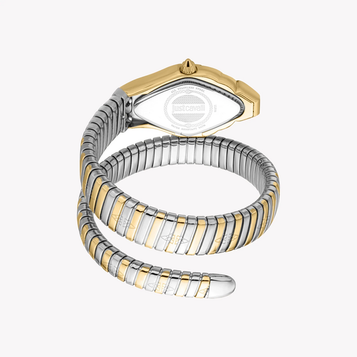 Just Cavalli Women's Two-Tone Gold Watch, Mother Of Pearls | Jc1l306m0065