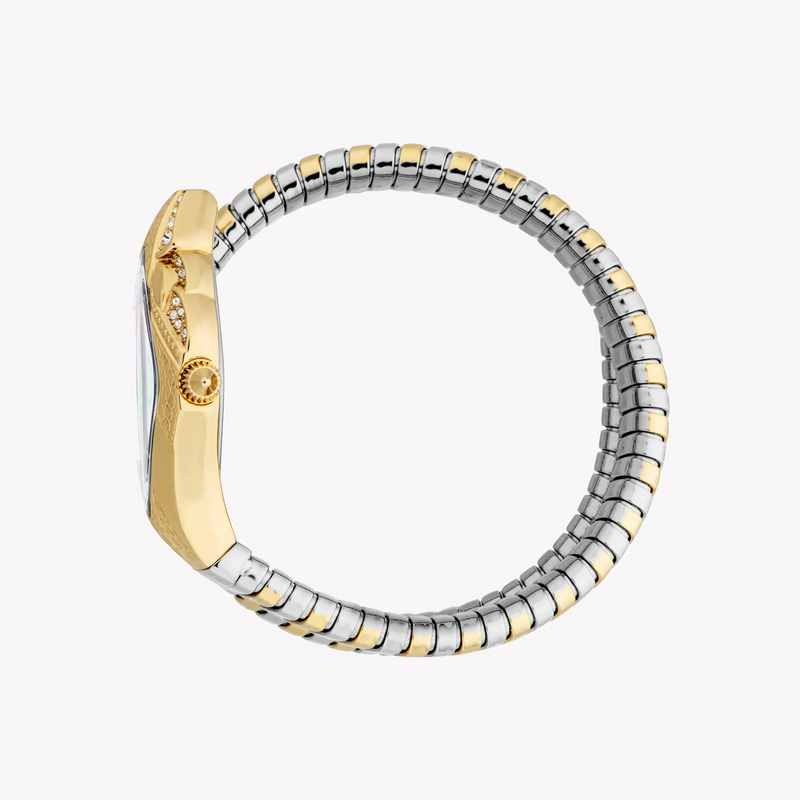 Just Cavalli Women's Two-Tone Gold Watch, Mother Of Pearls | Jc1l306m0065 by i-watch