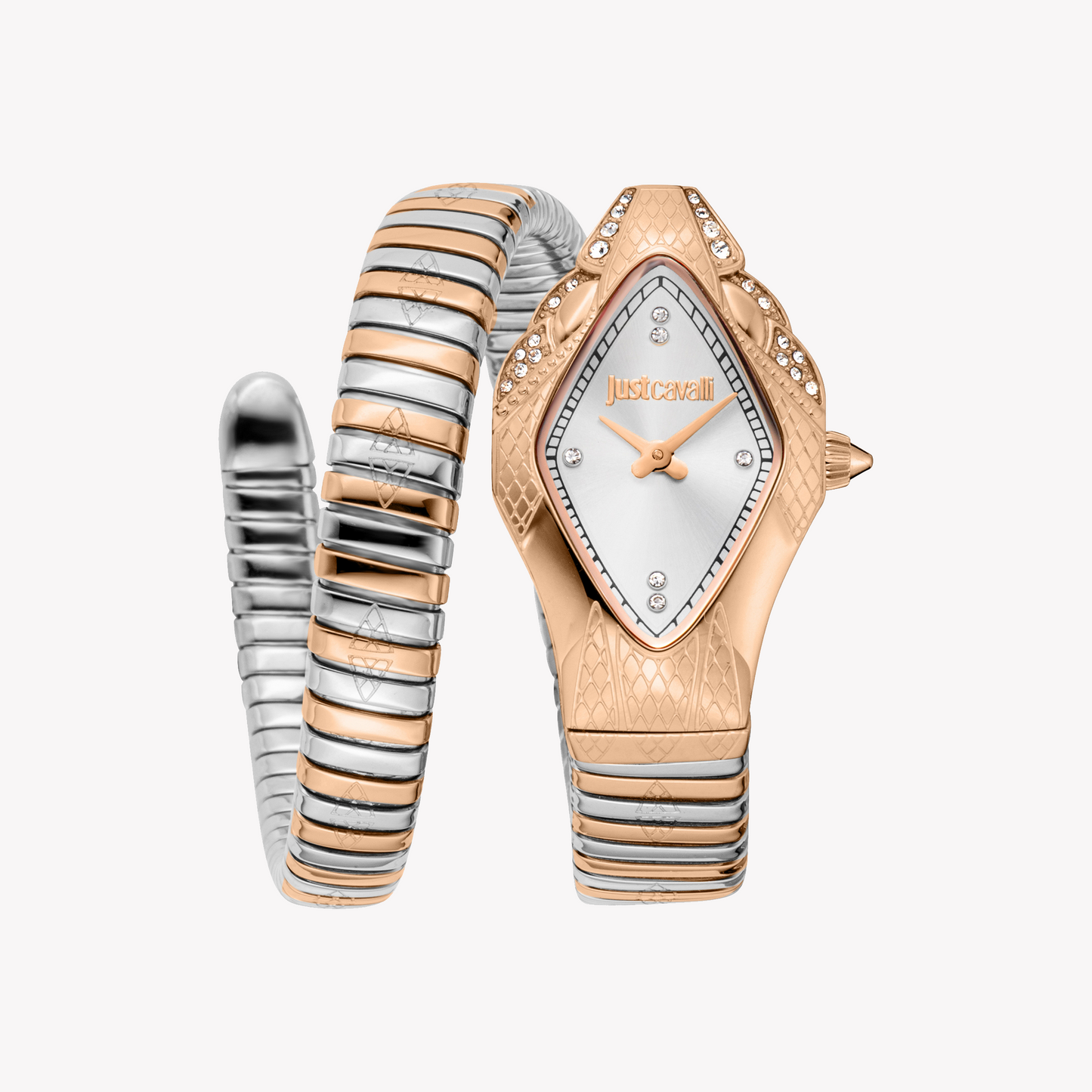 Just Cavalli Rose Gold Stainless Steel Women's Watch