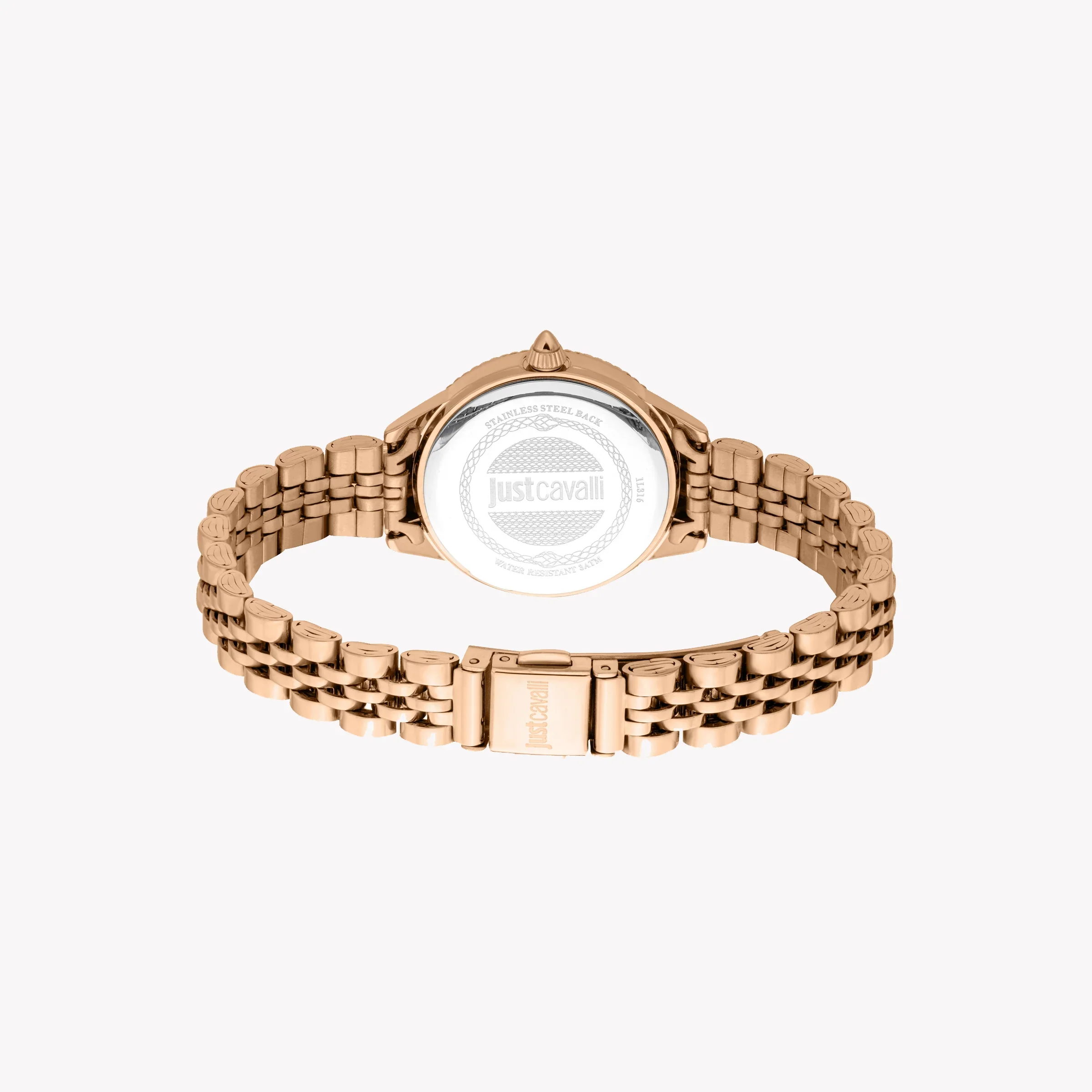 JUST CAVALLI Women's Watch with Rose Gold Alloy Steel Case and Rose Gold Stainless Steel Band-i-Watch-3