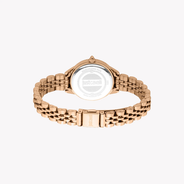 Just Cavalli Women's Rose Gold Alloy Steel Watch, Silver Dial | Jc1l316m0075 by i-watch