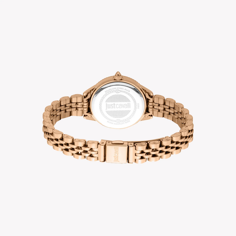 Just Cavalli Women's Rose Gold Alloy Steel Watch, Silver Dial | Jc1l316m0075 by i-watch