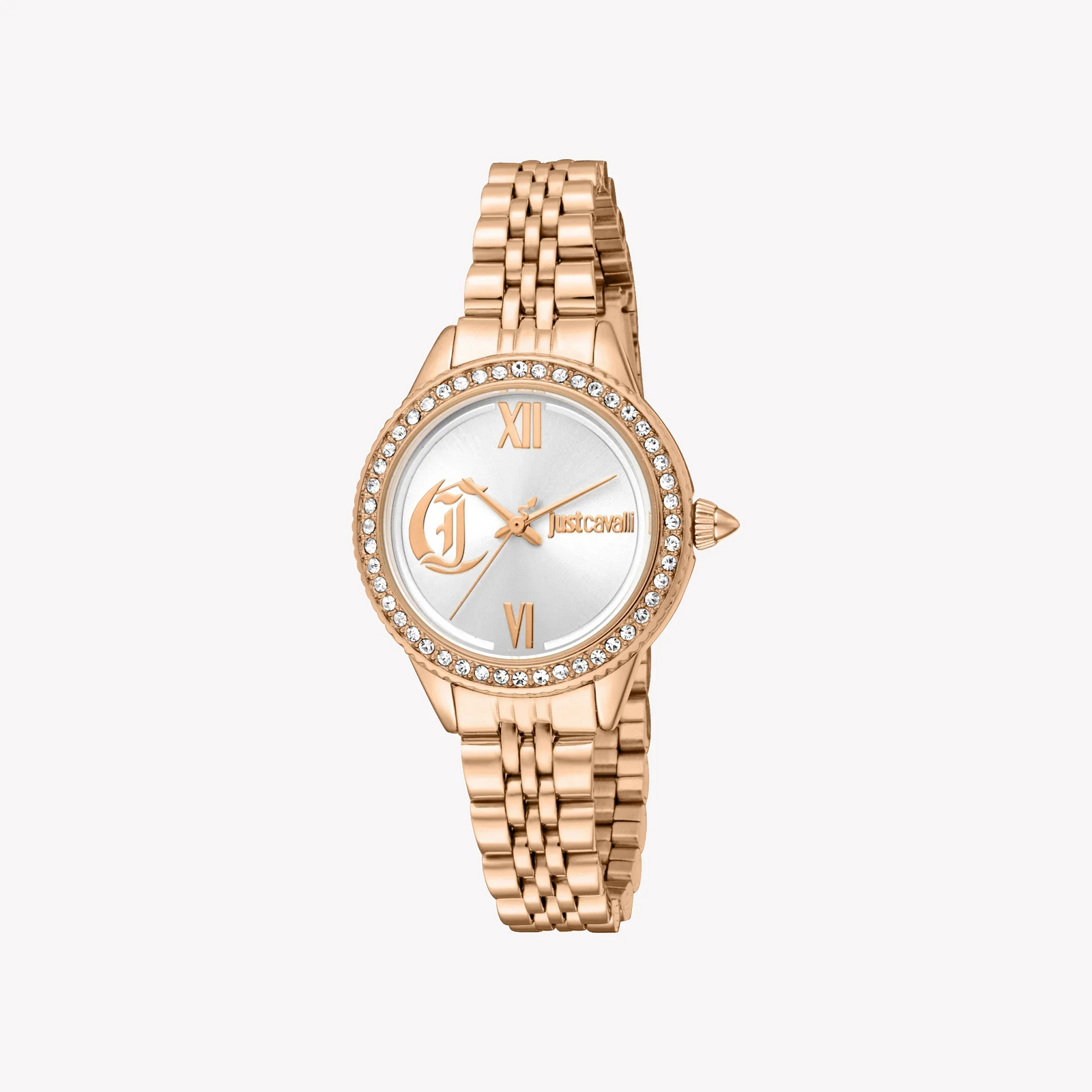 Just Cavalli Women's Rose Gold Alloy Steel Watch, Silver Dial | Jc1l316m0075 by i-watch