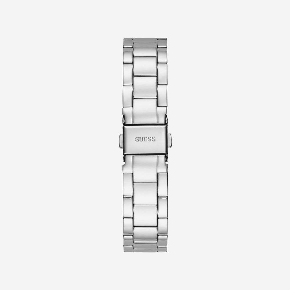 Guess Women's Silver Stainless Steel Watch, Blue Dial | Gw0307l1 by i-watch