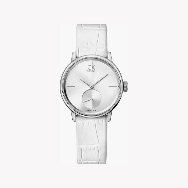 Ck Calvin Klein Women's Silver/White Watch | K2y231k6 by i-watch