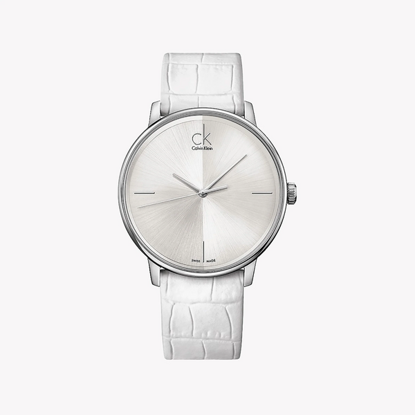 Ck Calvin Klein Women's Silver/White Watch | K2y2x1k6 by i-watch