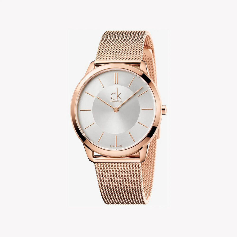 Ck Calvin Klein Men's Rose Gold, Silver Watch | K3m21626 by i-watch