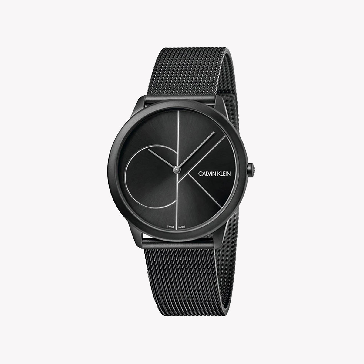 CK Calvin Klein Men's Black Stainless Steel Quartz Watch | K3M5145X