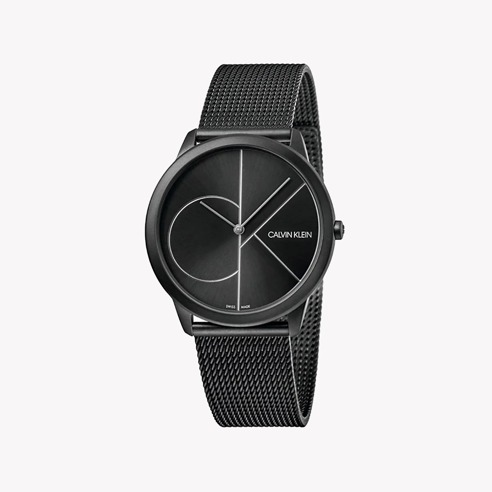 CK Calvin Klein Men's Black Stainless Steel Quartz Watch | K3M5145X by i-watch