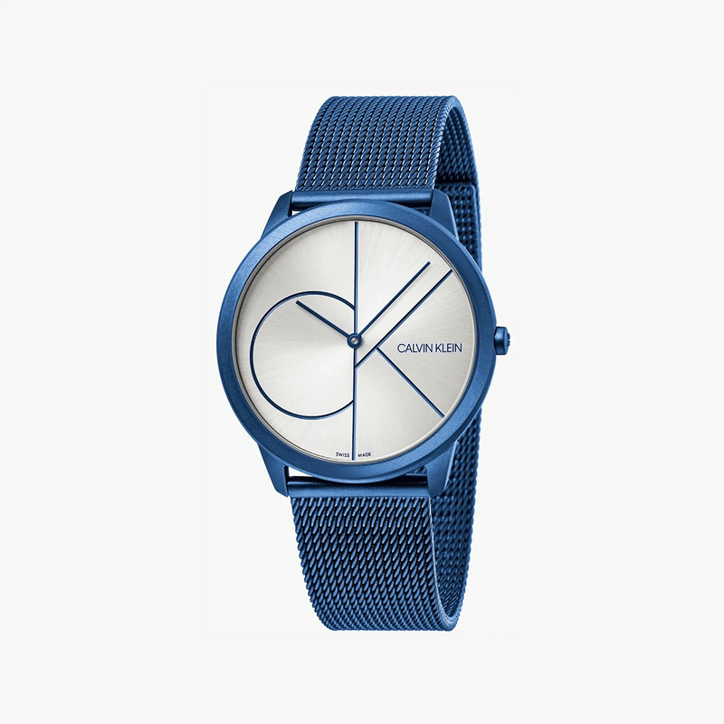 Ck Calvin Klein Men's Blue Stainless Steel Watch | K3m51t56 by i-watch