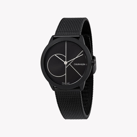 CK Calvin Klein Women's Black Stainless Steel Watch | K3M5245X
