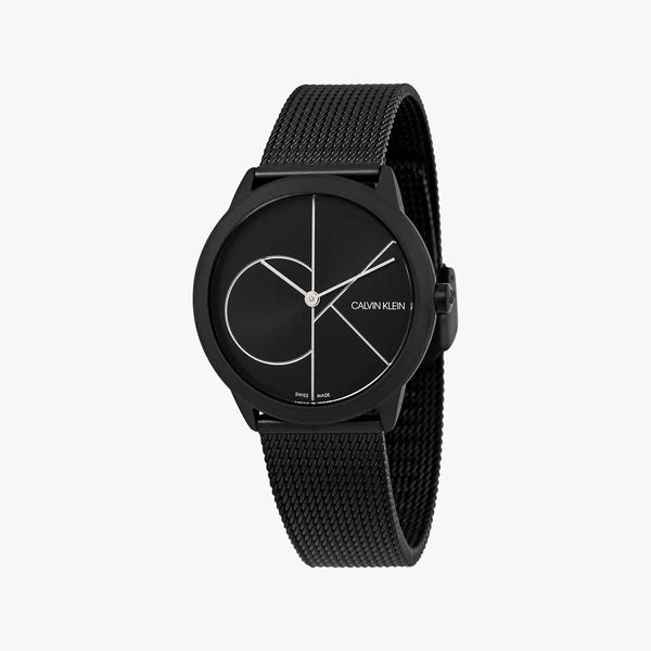 CK Calvin Klein Women's Black Stainless Steel Watch | K3M5245X by i-watch