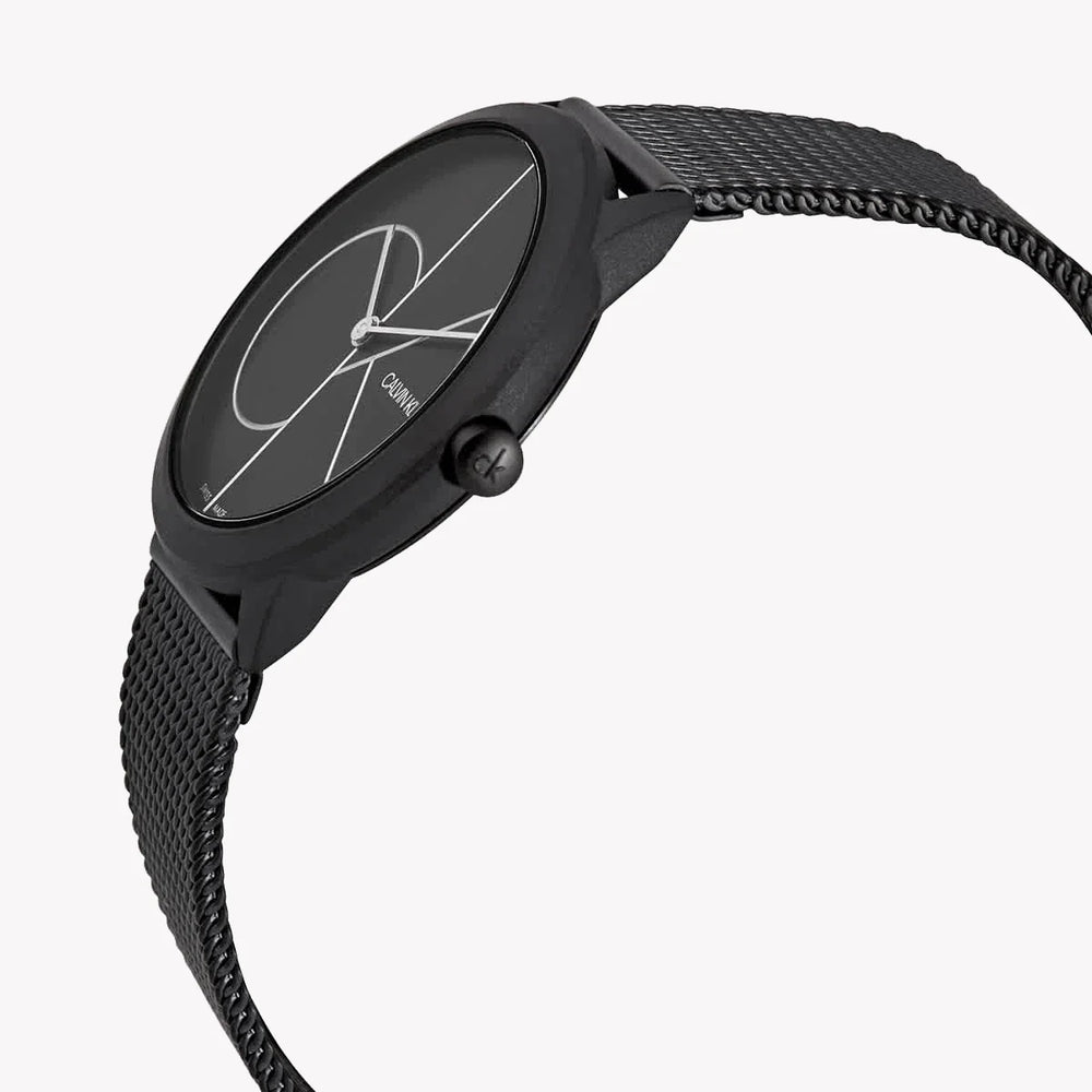 CK Calvin Klein Women's Black Stainless Steel Watch | K3M5245X by i-watch