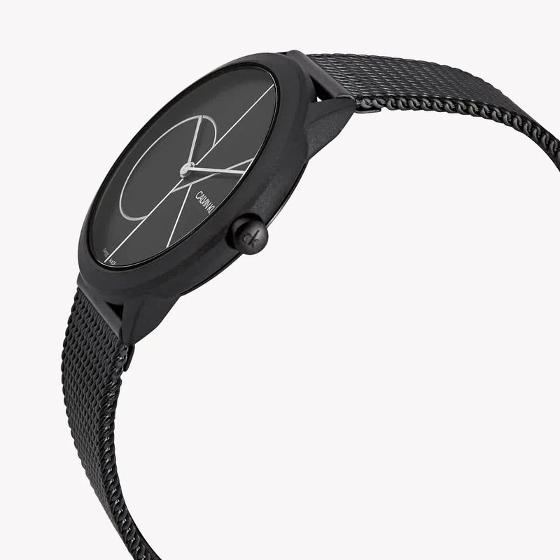 CK Calvin Klein Women's Black Stainless Steel Watch | K3M5245X by i-watch