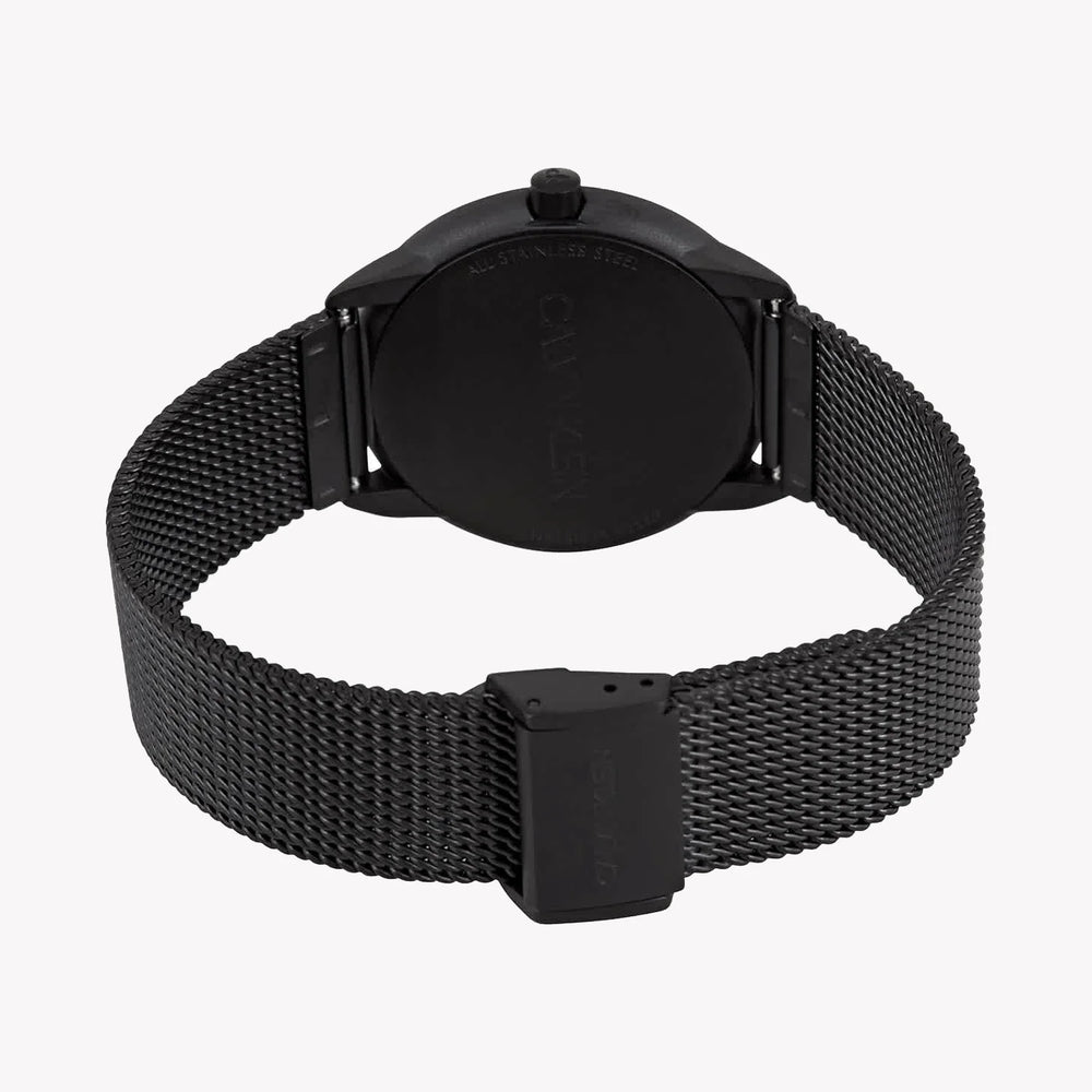 CK Calvin Klein Women's Black Stainless Steel Watch | K3M5245X by i-watch