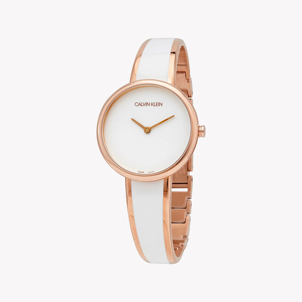CK Calvin Klein Women's Rose Gold Watch, Stainless Steel | K4E2N616 by i-watch