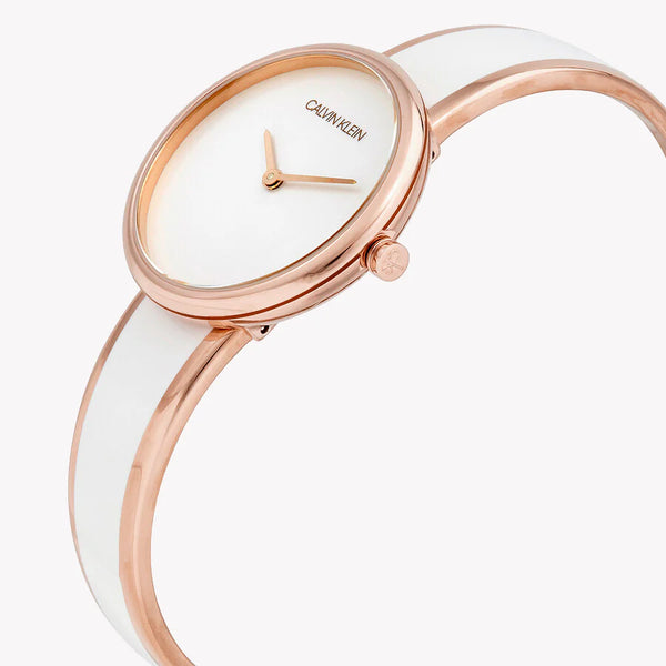 CK Calvin Klein Women's Rose Gold Watch, Stainless Steel | K4E2N616 by i-watch