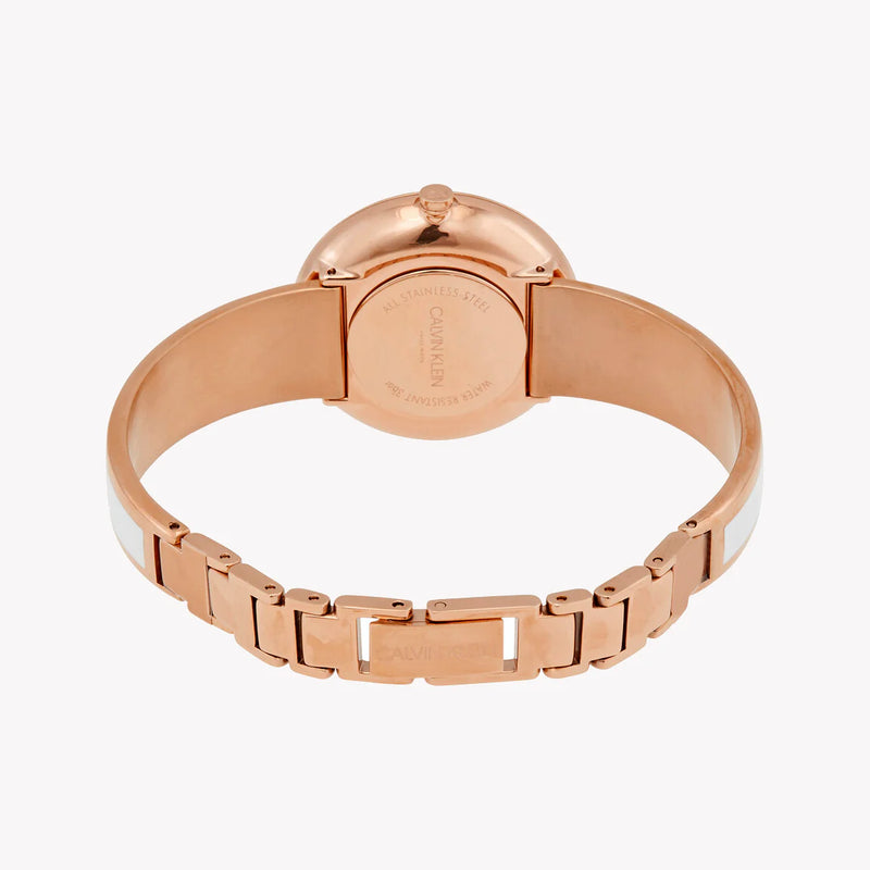 CK Calvin Klein Women's Rose Gold Watch, Stainless Steel | K4E2N616 by i-watch