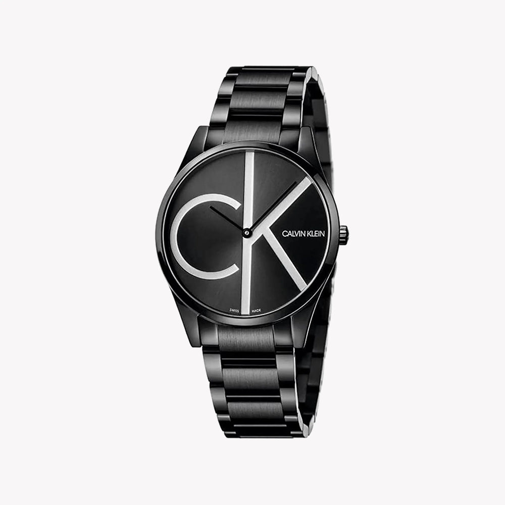CK Calvin Klein Women's Black Stainless Steel Watch | K4N21441 by i-watch