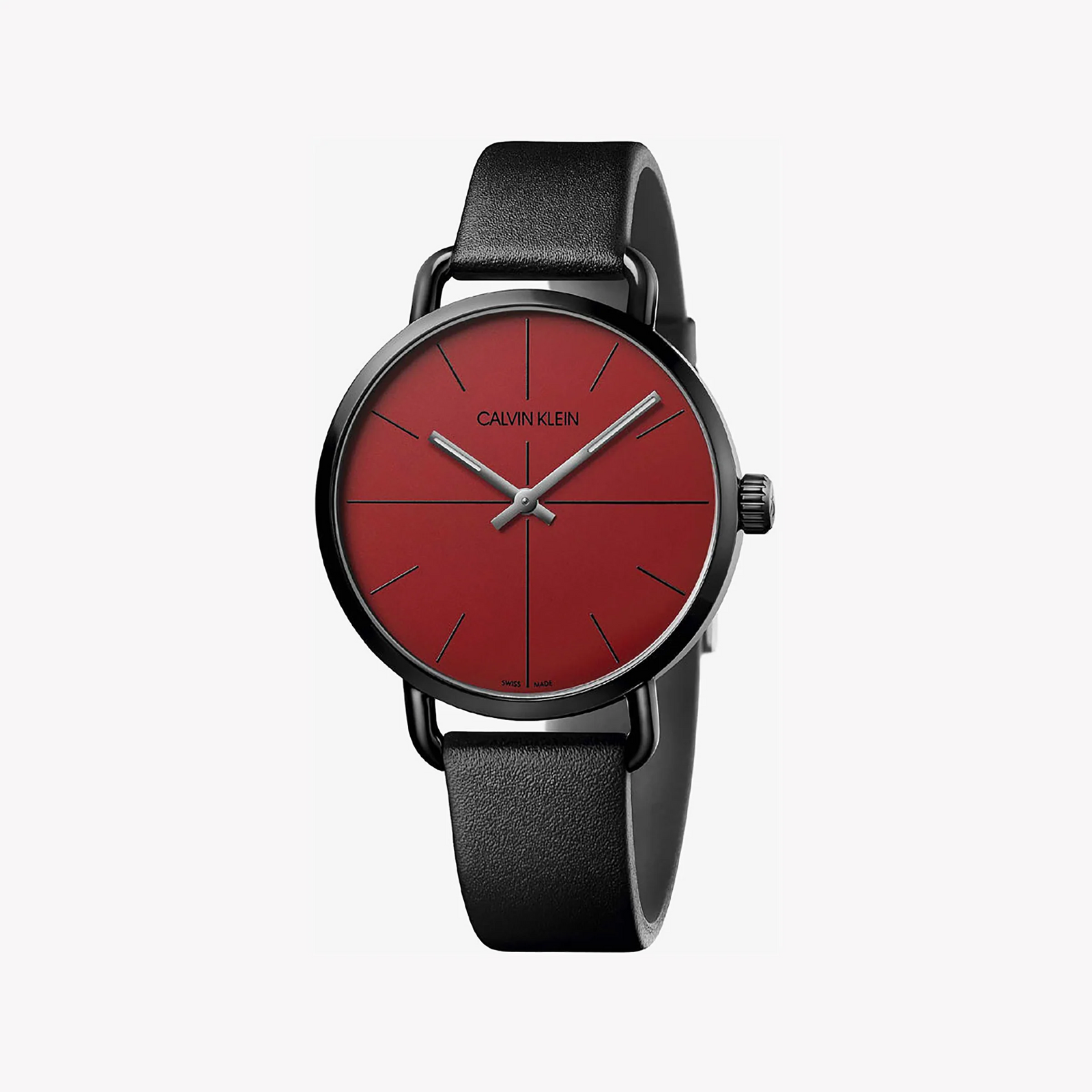 Ck Unisex's Ss/Black, Leather/Black | K7b214cp by i-watch