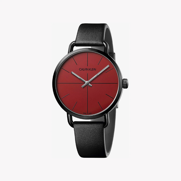 Ck Unisex's Ss/Black, Leather/Black | K7b214cp by i-watch