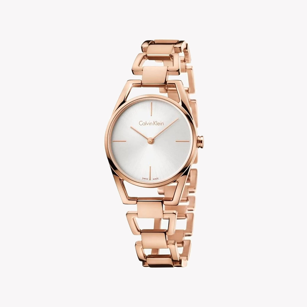 CK Calvin Klein Women's Rose Gold Watch, Stainless Steel | K7L23646