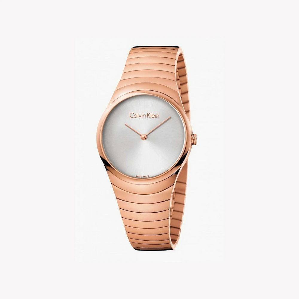 Ck Women's Rose Gold Quartz Watch | Model K8a23646 by i-watch