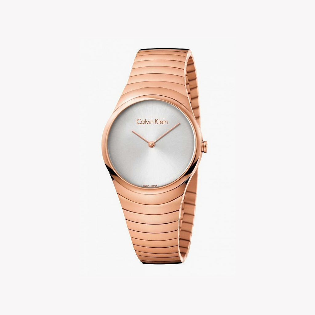 Ck Women's Rose Gold Quartz Watch | Model K8a23646