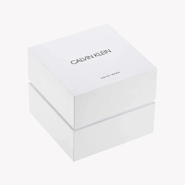 CK Calvin Klein Women's Stainless Steel Black Dial Watch | K8E2S111 by i-watch