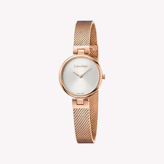 Ck Calvin Klein Women's Rose Gold Watch, Stainless Steel | K8g23626