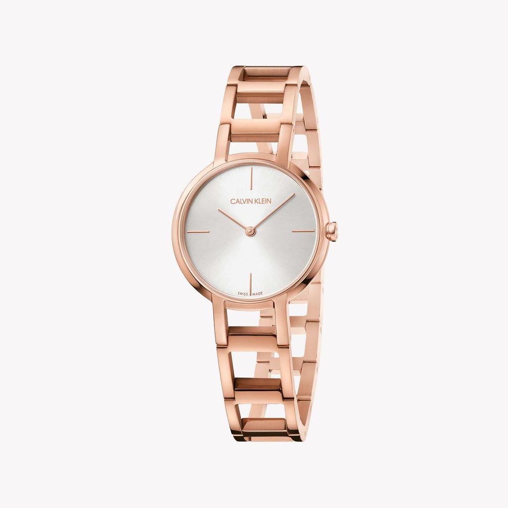 CK Calvin Klein Women's Rose Gold Stainless Steel Watch | K8N23646