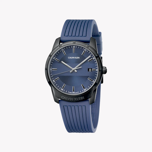 Calvin Klein Men's Black/Blue Watch | K8r114vn by i-watch